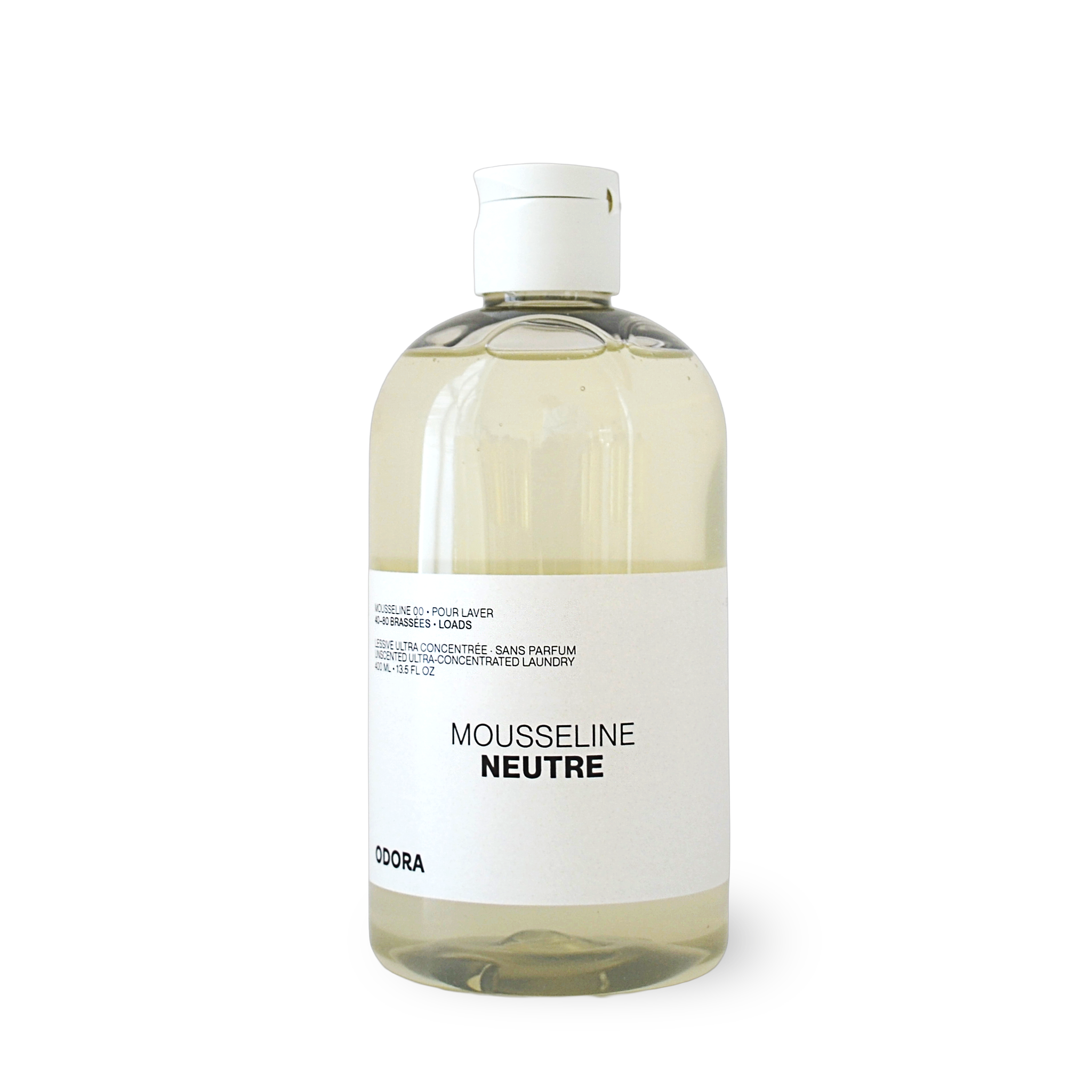 MOUSSELINE™ – Lessive ultra concentrée 4× (Neutre) - 1 bouteille